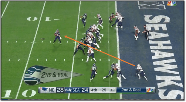 Butler saw it coming all the way, reacted, and made a fantastic play