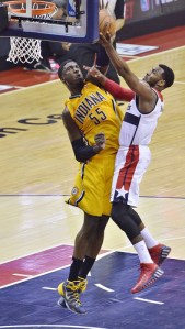 Hibbert, now with the Lakers, works on his mental game. 